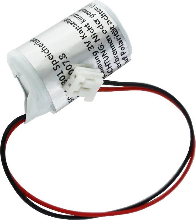Produktbild AccuCell Batterie Grässlin 09.02.0007.8 Batterie 090200078, talento 8xx, 9XX (1 Stk., 1/2 AA, 950 mAh)