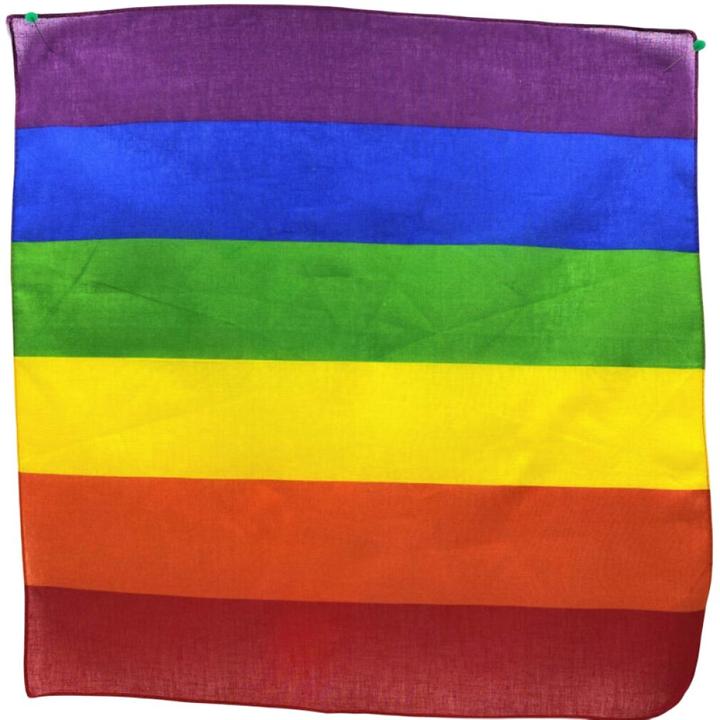 Actual product image - LGBT SCARF 50 X 50