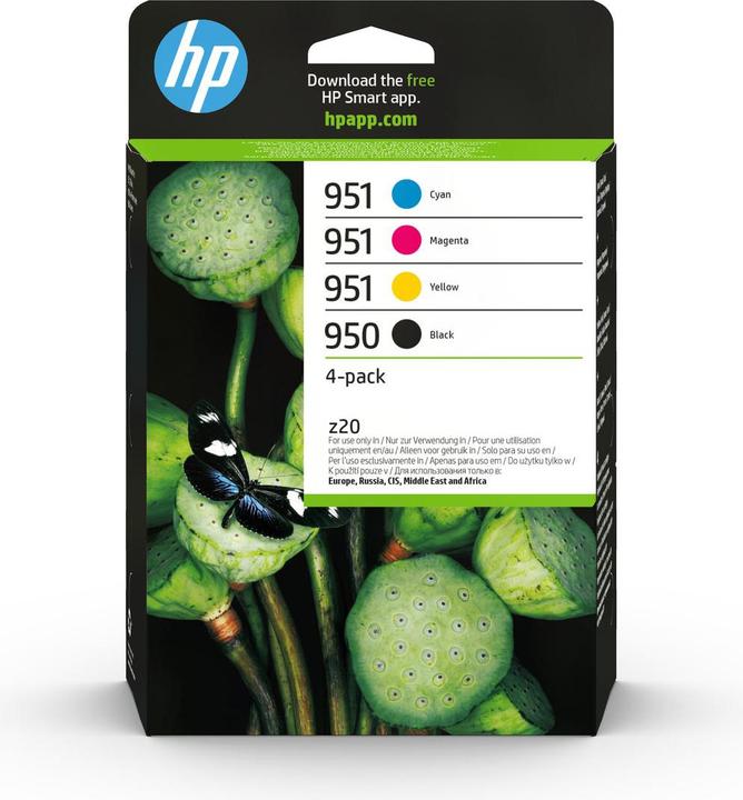 Actual product image HP 950/951 4-pack (M, C, Y, FC)