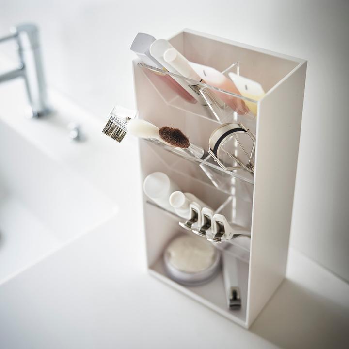 Actual product image Yamazaki Make-up organiser TOWER
