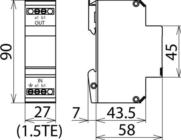 Productafbeelding Dehn Overspanningsbeveiliging