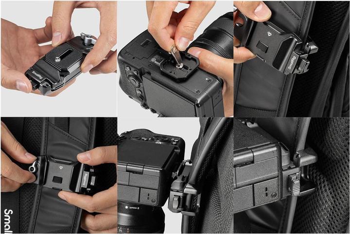 Produktbild SmallRig Camera Clip mit Schnellwechselplatten-Montagesatz