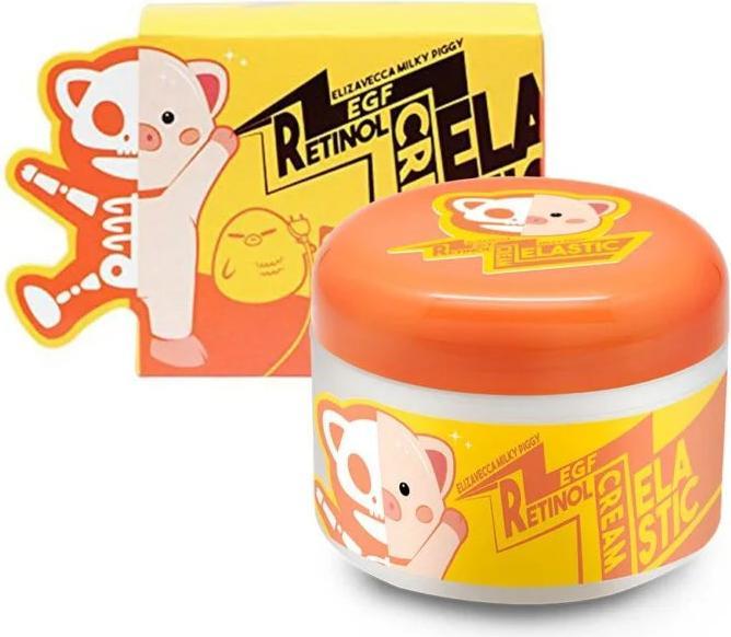 Image du produit Elizavecca Milky Piggy Wrinkle Care Revitalize EGF Retinol Cream 100g 3.53 fl.oz. - Rétinol Swiftlet Nest Extra (100 ml, Crème de nuit)