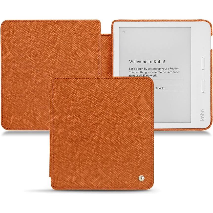Noreve Lederschutzhülle horizontal (Libra H2O), eReader Zubehör, Orange