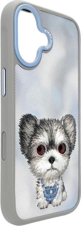 Produktbild Nimmy Etui Big Eyed Pet 2.0 Dog do iPhone 17 szary (Apple iPhone 17)