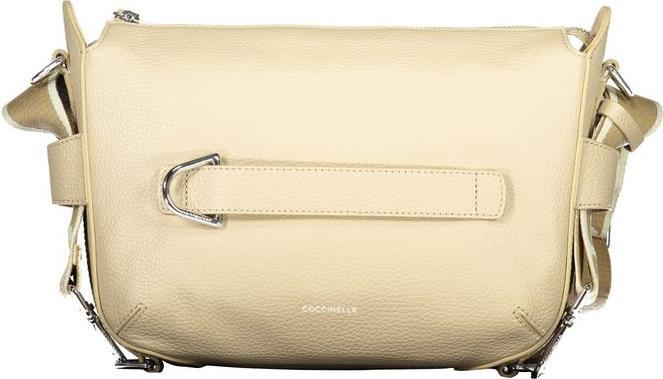 Actual product image Coccinelle Gretel Ribbon Crossbody Bag Grained Leather