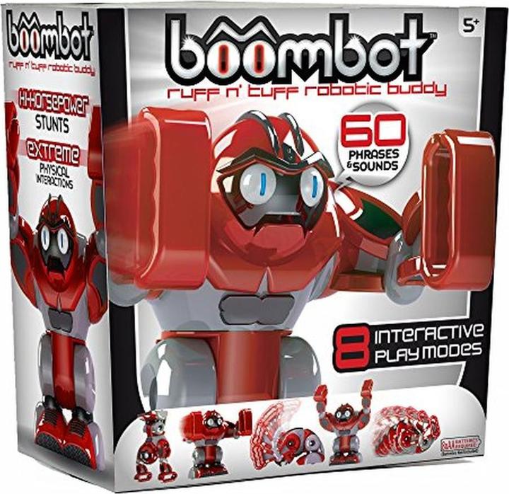 Produktbild Philip Kingsley Boombot, Puff n' Tuff, Interactive Toy, Robot, Red, For Boys, 5+ years