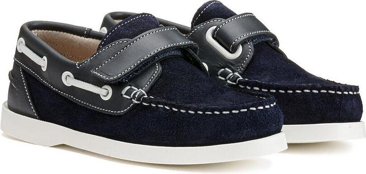 Actual product image La Redoute Collections Boat shoes with velcro fastening (28)