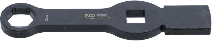 Actual product image BGS Slogging Ring Spanner Hexagon with 2 Striking Faces 27 mm (27 mm)