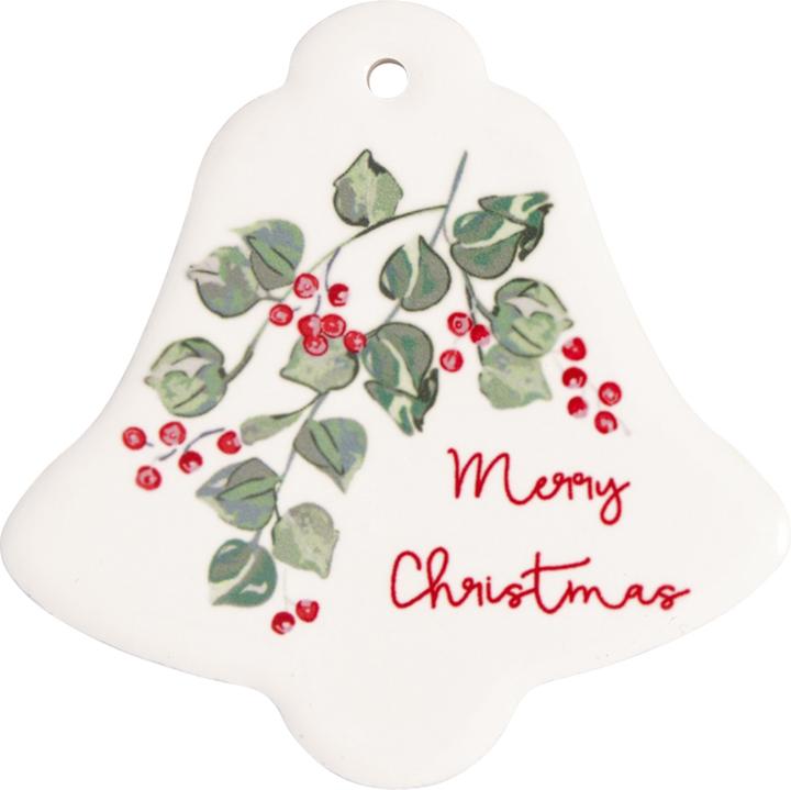 Actual product image Greengate Merry Christmas Magnet white Set4 (1 x)