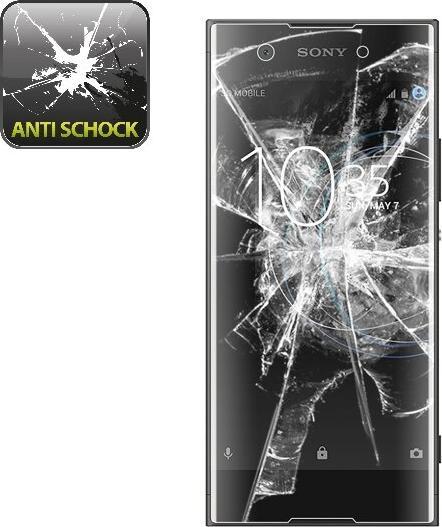 Produktbild Protectorking 4x Panzerfolie Anti-Shock HD Klar (4 Stück, Sony Xperia XA1)
