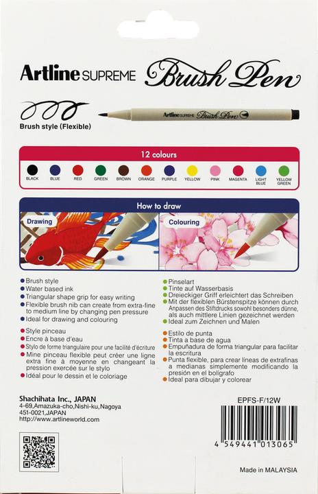 Immagine prodotto Artline Penna a pennello Brush Pen Supreme