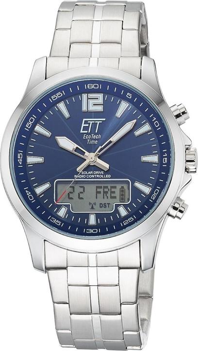 Image du produit ETT Eco Tech Time EGA-11716-31M Herrenuhr Funk Solar Drive Professional Chronograph 45mm 5ATM (Chronographe)