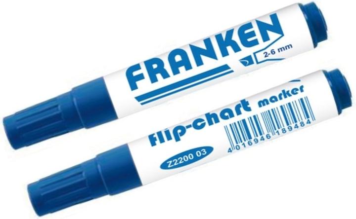 Franken Flipchart Marker (Blau, 6 mm, 1 x)