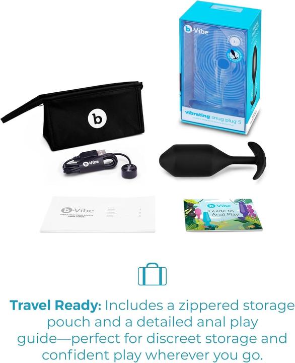 Actual product image B-Vibe Snug Plug 5