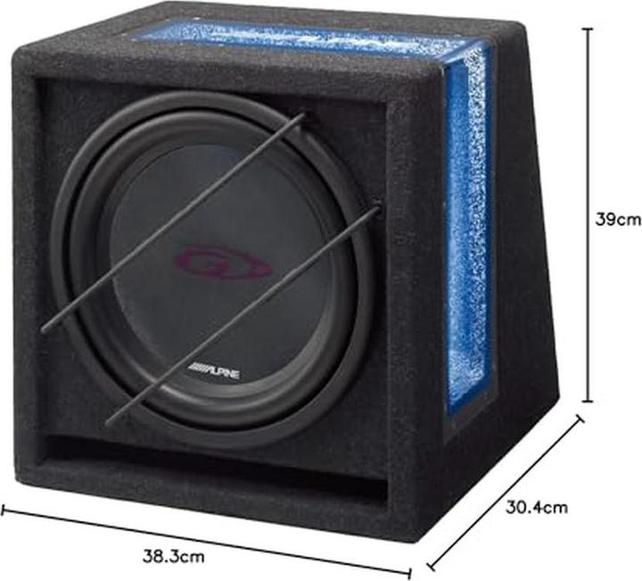 Produktbild Alpine Sbg-1244br (800 W)