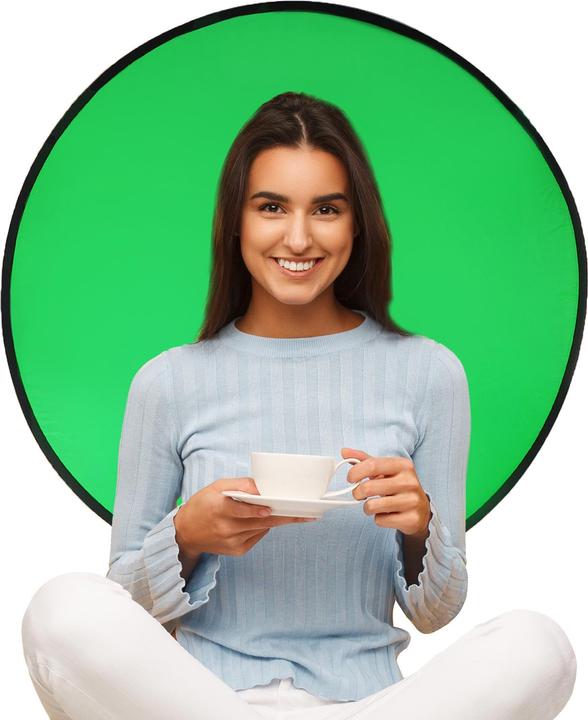 Produktbild 4smarts Chroma-Key Green Screen Rückenlehne (110 cm, 110 cm)