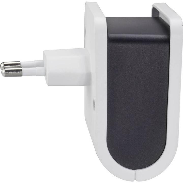 Actual product image Voltcraft USB Charger, 4 ports, 3 x USB-A + 1 x USB-C, 24W, w/ phone holder (24 W)