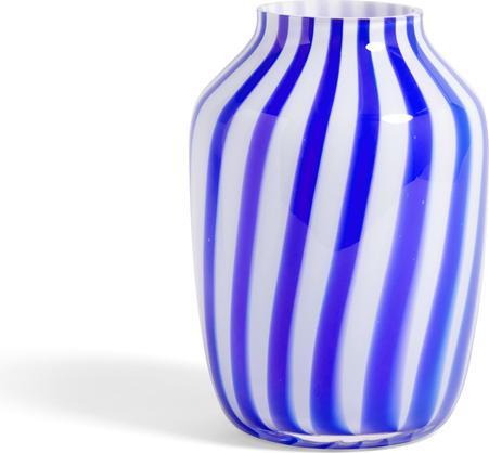 HAY Vase JUICE Marine gestreift (1 x, 20 x 28 cm)