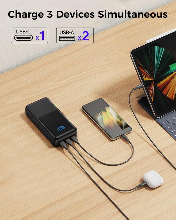 Immagine prodotto Coblob Powerbank (27000 mAh, 30 W)