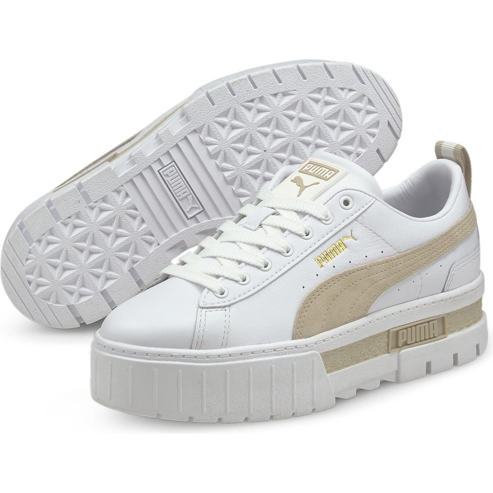 Puma, Damen, Sneaker, Schuhe Mayze Lth, Weiss, (40)