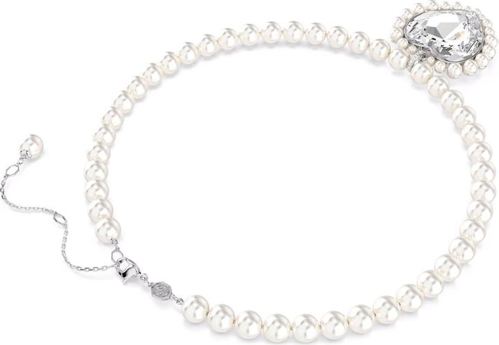 Immagine prodotto Swarovski x Ariana Grande Halskette Kristallperle Herzschliff Herz Weiss Rhodiniert (Metallo Swarovski)