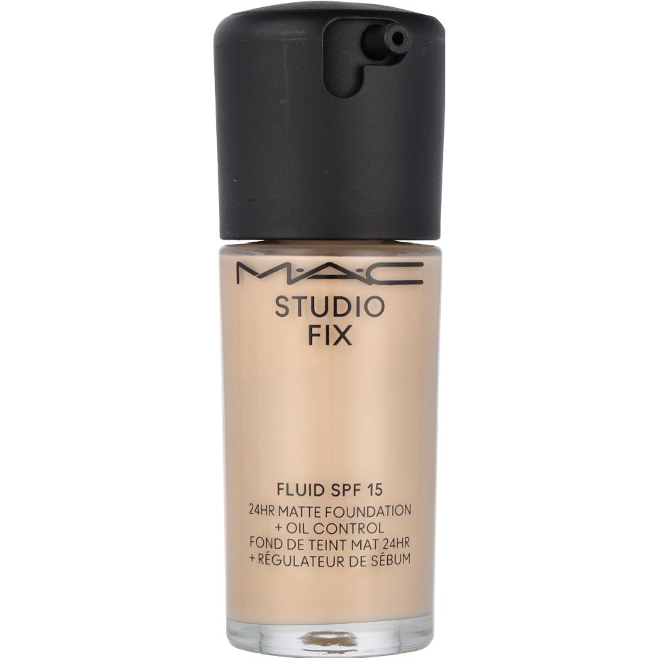 Mac Cosmetics , Fondotinta, Studio Fix Fluid Fond De Teint Protezione Solare Fattore 15 (Re) Nc12 (Nc12)