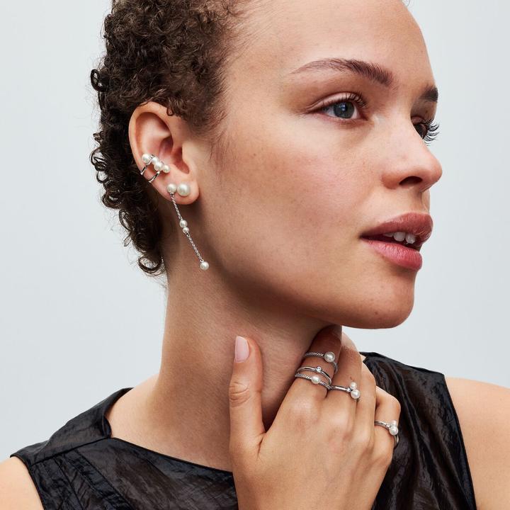 Produktbild Pandora Duo Behandelte Süsswasserzuchtperlen Ring (60, 925 Silber)
