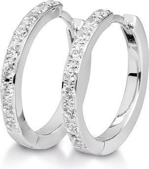 Produktbild Breuning Creolen - BRILL. 0,45 Ct. H/si (750/18 K Gold)