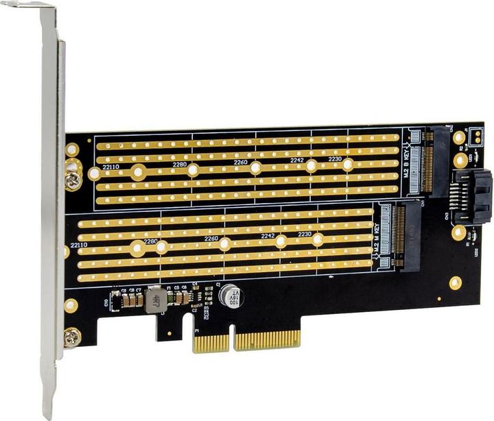 Produktbild MicroConnect MC-PCIE-X4M2 Schnittstellenkarte/Adapter M.2 Eingebaut