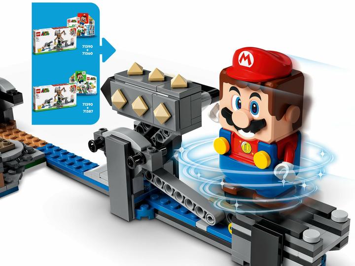 Produktbild LEGO Reznors Absturz- Erweiterungsset (71390, LEGO Super Mario)