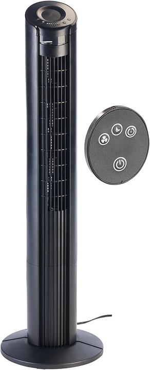 Sichler Turmventilator mit Magnet-Fernbedienung & 90°-Oszillation, 55 Watt (58.10 dB)