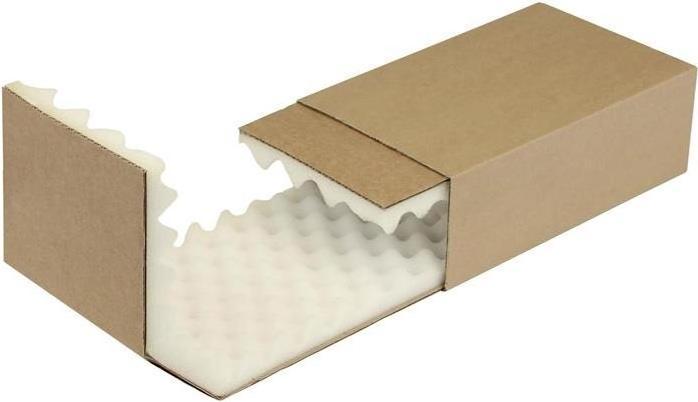Produktbild Transpak Noppenschaumverpackung Masse 250x150x80mm Schaumhöhe 25mm braun braun (100 x)