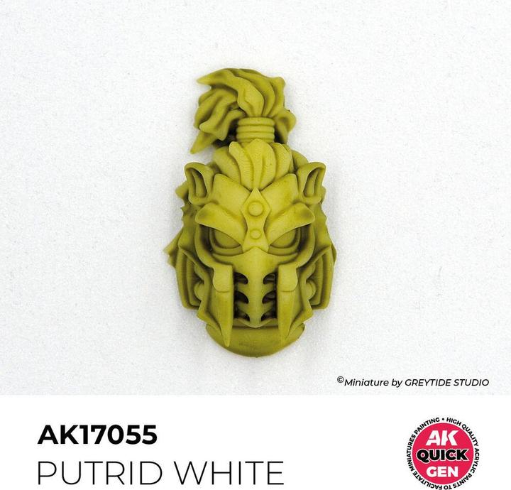 Actual product image AK Interactive Pot de Quick Gen - Putrid White (18 ml)
