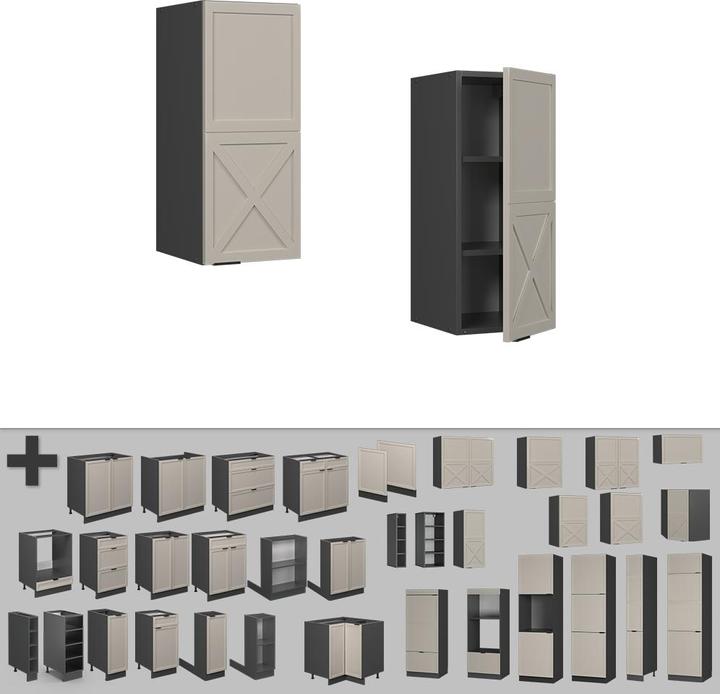 Produktbild Vicco Hängeschrank Fame-Line (30 x 34.10 x 72 cm)