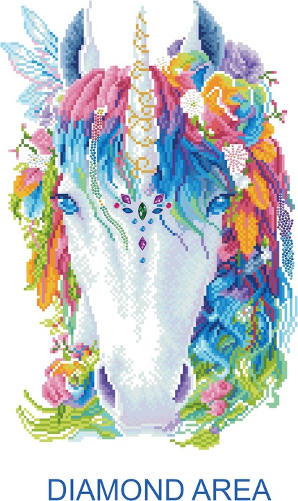 Diamond Dotz Diamond Painting Licorne mystique