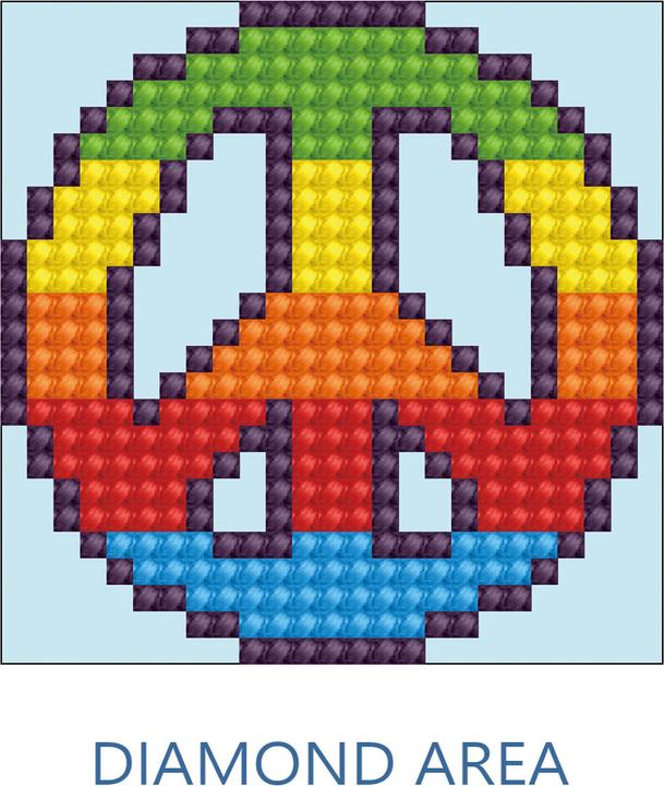 Produktbild Diamond Dotz Diamond Painting Peace Man