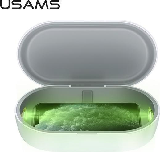 Actual product image Usams Sterylizator UV z ład. indukcyjną 10W biały/white ZB138XDJ01 (US-ZB138)