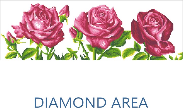 Diamond Dotz Diamond Painting Les Roses du Jardin