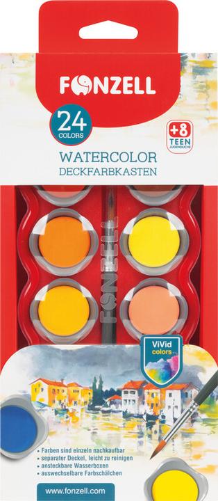 Produktbild Fonzell Deckfarbkasten