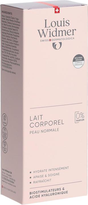 Image du produit Widmer Louis Körpermilch ohne Parfum 200 ml (Lait pour le corps, 200 ml)