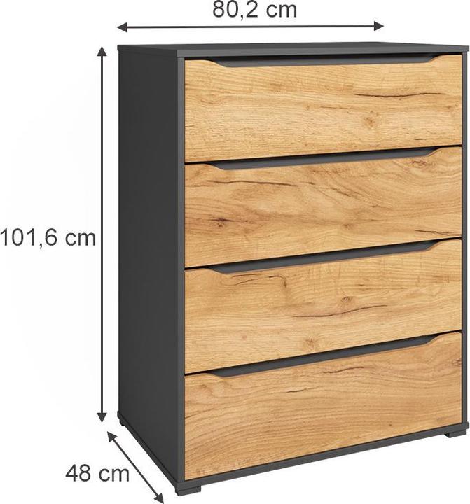 Image du produit Vicco Ruben (80 x 48 x 102 cm)