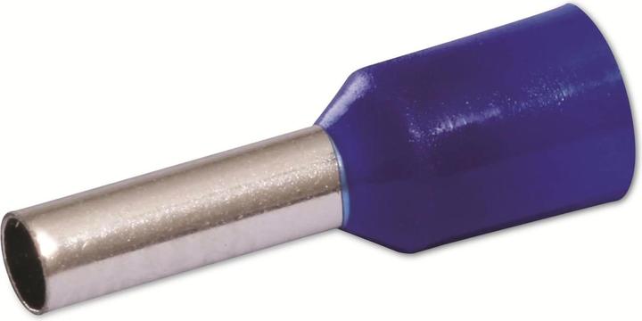 Quadrios 22C429 Aderendhülse 2.5 mm² Teilisoliert Blau 1 Set