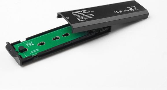 Image du produit Chieftec SSD M.2 PCIe NVMe/S-ata SSD Enclosure Tool-Less (M.2)
