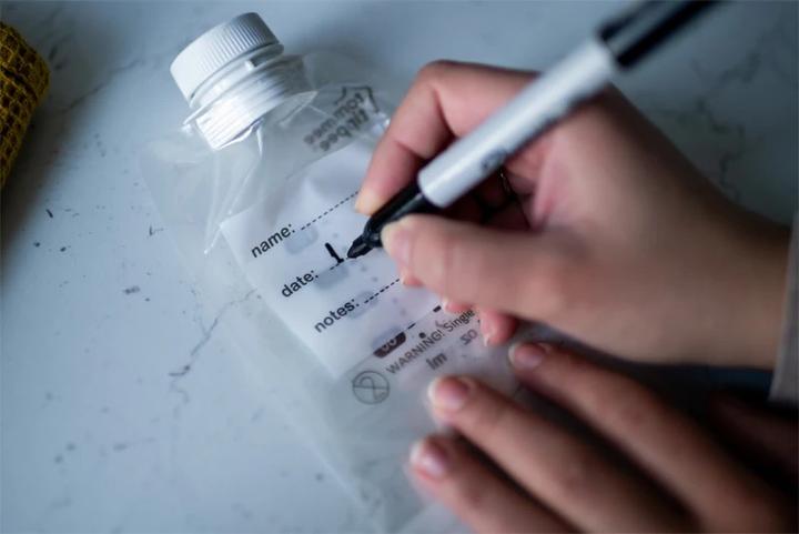 Actual product image Tommee Tippee Breast milk bag