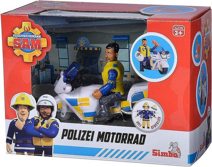 Image du produit Simba Moto de police Sam avec figurine