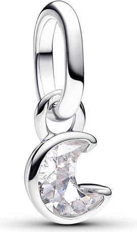 Pandora ME Lune étincelante Mini Charm Pendentif (Argent 925)