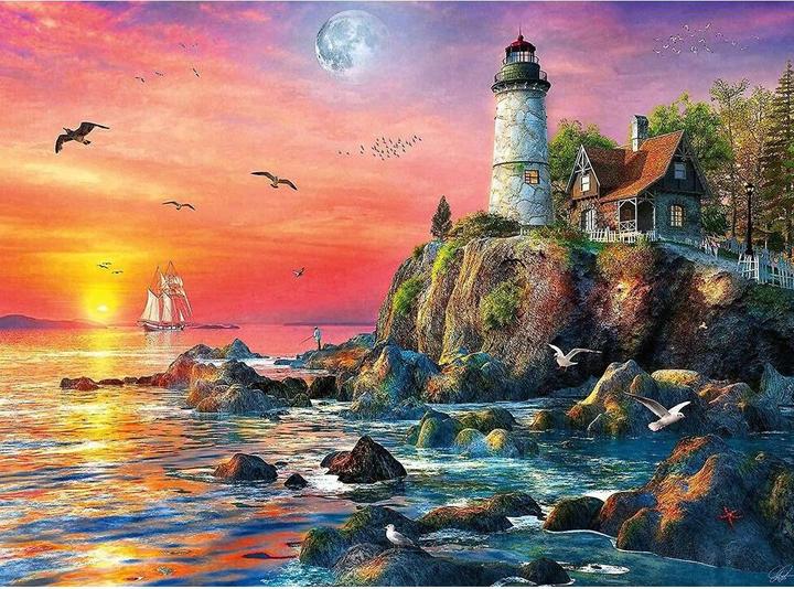 Immagine prodotto Ravensburger Faro di sera (500 pezzi)