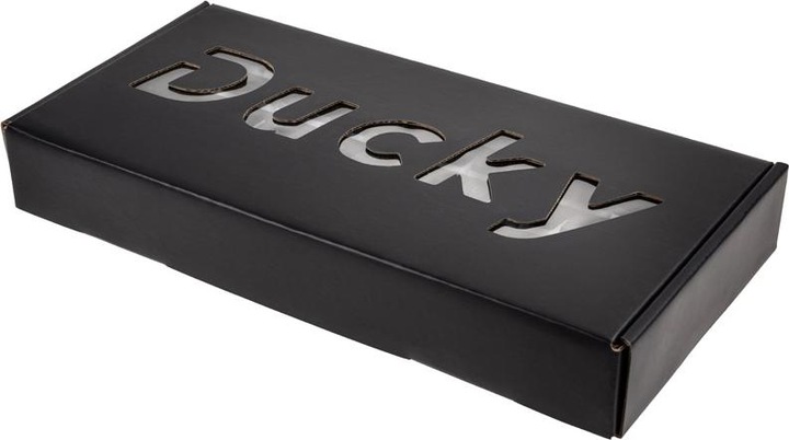 Actual product image Ducky Azure ABS