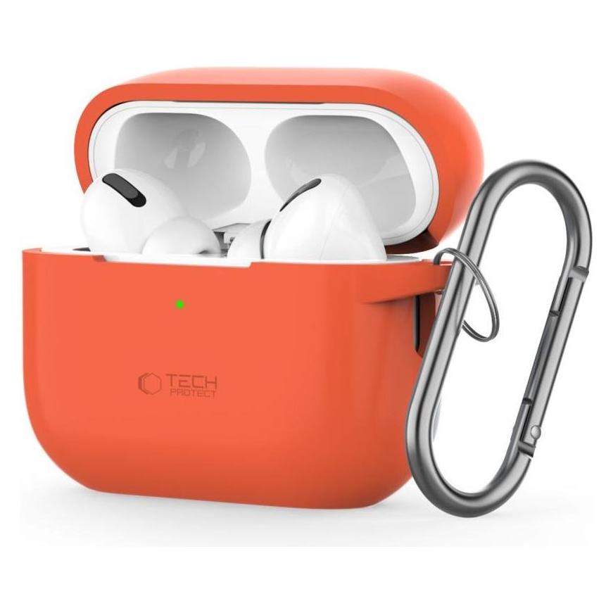 Tech-Protect None (Kopfhörer Hülle), Kopfhörertasche + Schutzhülle, Orange